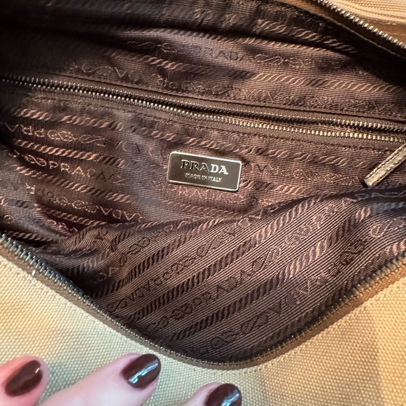 Vintage Prada 2001 Canvas and Leather bag - Picture 10 of 16